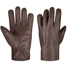 Gants d'hiver thermiques en cuir pour hommes de haute qualité, doux, en provenance du Pakistan - Product Image 3