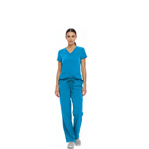 Uniformes Médicos Clásicos Unisex de Algodón Blanco para Uso Profesional en Hospitales - Product Image 5