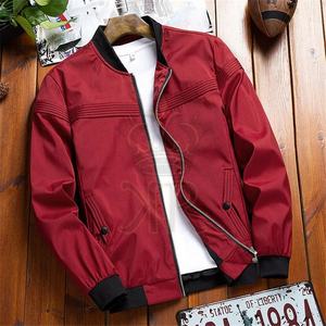 แจ็คเก็ตเลตเตอร์แมนแบบเรียบสำหรับนักศึกษา ฤดูหนาว ปักได้หลายสี สำหรับผู้ชาย ขายส่ง - Product Image 3