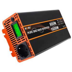 Inversor de Corriente HOULI de 1600W, Onda Sinusoidal Pura, 6000W 5000W 4000W 3000W 2000W, 12V 24V a 120V 230V - Product Image 4