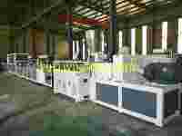 Extrudeuse bivis conique à rotation inverse FULLWIN 55kW 380V contrôlée par PLC, rapport L/D 22:1, 150 tr/min, vis 38CrMoALA, facile à utiliser