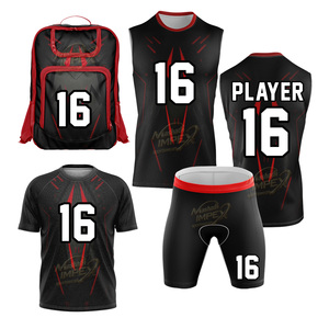 Ensemble d'uniformes de football 7v7 personnalisés – Maillots et shorts d'équipe sublimés - Product Image 1