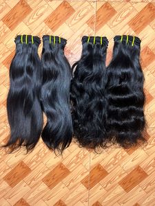Extensiones de Cabello Humano Virgen Indio de Templo, Crudo, Sin Procesar, Cutícula Intacta, Puntas Gruesas y Abundantes - Product Image 4