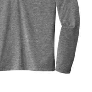 Jack and Jill Mens Grey Lightweight Quarter Zip Pullover Casual <b>Athletic</b> Half Zip Sweatshirt Comfort Activewear - Product Image 6