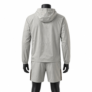 Breathable Men Windbreaker Shorts <b>Set</b> <b>Crafted</b> <b>For</b> Daily Comfort Men Windbreaker Shorts <b>Set</b> - Product Image 4