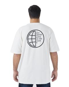 T-shirt blanc à épaules tombantes en coton de haute qualité T-shirt de sport surdimensionné de luxe pour hommes T-shirt à logo personnalisé - Product Image 6