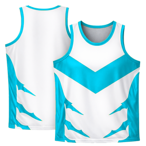 Conjunto de Uniforme de Baloncesto Personalizado para Hombre, Ropa de Entrenamiento sin Mangas, 100% Poliéster, Secado Rápido, Transpirable - Product Image 4