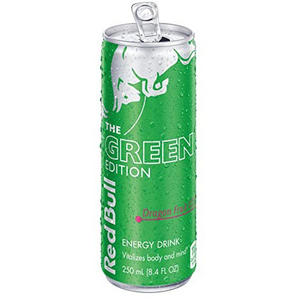 Offre promotionnelle : Red Bull Green Edition original 250ml, boisson énergisante prête à l'exportation. Red Bull Green Edition en vente. - Product Image 1