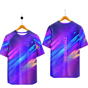 Chemise de sport active unisexe en spandex/coton respirant et léger à séchage rapide pour la pratique du pickleball et la remise en forme - Product Image 1