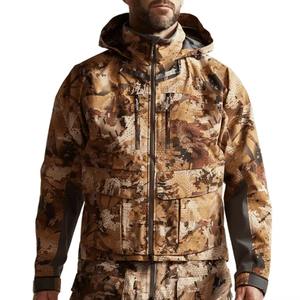 Veste Softshell Homme Personnalisée avec Logo Avant, Coupe-Vent Légère, Imperméable et Respirante, Manches Longues, Haute Qualité pour Chasse, Pêche et Pluie - Product Image 2