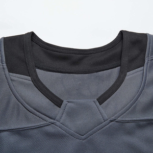 เสื้อฮอกกี้น้ำแข็งแบบกำหนดเองสำหรับผู้ชาย คอวี แขนยาว พิมพ์ลายแบบ Sublimation ระบายเหงื่อได้ดี ผลิตจากโพลีเอสเตอร์ ทรงปกติสำหรับผู้ใหญ่ - Product Image 5