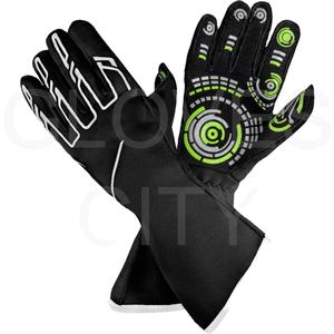 El mejor diseño personalizado ligero de silicona Kart Racing Guantes 2025 All Weather Transpirable Ignífugo Nomex Auto Car Guantes Deportes - Product Image 1