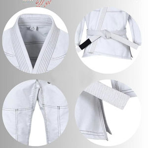 Ensemble de Kimono de Jiu-Jitsu BJJ pour Hommes, Uniforme d'Arts Martiaux MMA, Ceinture BJJ Offerte, Conception Respirante pour l'Entraînement et les Compétitions de Judo et de Karaté - Product Image 2