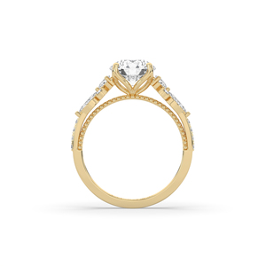 Bague Solitaire Élégante et Légère en Argent 925 avec Diamant de Laboratoire Rond Brillant de 2,53 Carats, Style Unique, Bijou de Mariage - Product Image 3
