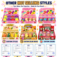 Jouets Squishy en gros : Nuages de beurre noirs, Citrouille, Chat, Mangue, Kit, Chocolat, Jumbo, Crunchy, Pain d'ananas
