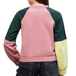 Sudadera Personalizada con Logotipo, Ecológica, de Poliéster/Algodón, Manga Larga, Cuello Caído, Estilo Pullover, para Mujer, Ropa Urbana de Invierno - Product Image 5