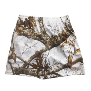 Shorts de sport unisexe gris pour homme, coupe personnalisée 5 pouces, en maille camouflage par sublimation, pour le basketball et l'entraînement - Product Image 4