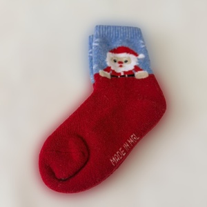 Wholesale Baby Toddler Wool <b>Socks</b> Santa Claus Christmas Red Crew <b>Socks</b> Warm Winter Knitted Kids Holiday <b>Gift</b> <b>Socks</b> - Product Image 3