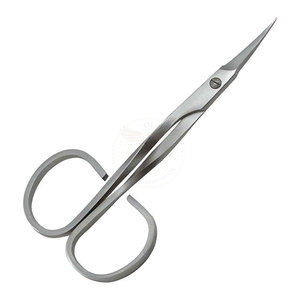 Tijeras de Uñas Profesionales de Acero Inoxidable Curvadas de Alta Calidad con Cuchilla Afilada para Manicura, Pedicura y Cuidado de Cutículas - Product Image 6