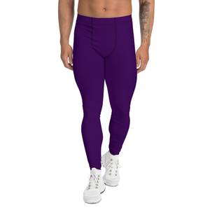REBA <b>SPORTS</b> IMPEX <b>Men's</b> Full Length Yoga Compression <b>Leggings</b> Customized Color Digital Printed Breathable Elastic Waist 140g - Product Image 5