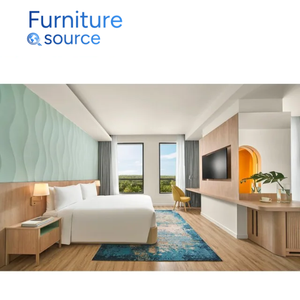 Luxury Holiday Inn Furniture-Muebles contemporáneos para habitaciones con madera contrachapada HPL para hoteles-Factory Direct Producido en Vietnam - Product Image 2