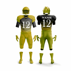 Uniforme de football américain sur mesure de qualité supérieure, design personnalisé, sublimation, meilleur tissu, vente en gros d'uniformes de football américain - Product Image 2