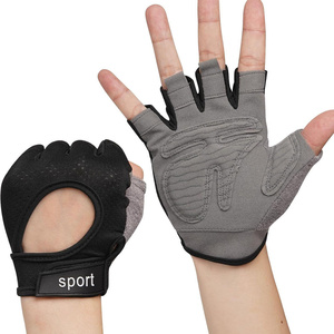 Guantes Deportivos para Ciclismo de Montaña, Medios Dedos, Antideslizantes, Palma Reforzada, Guantes para Fitness y Ciclismo - Product Image 1