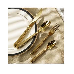 Juego de cubiertos moderno y lujoso con un hermoso diseño, ideal para bodas y fiestas, para uso en el hogar, restaurantes y hoteles. - Product Image 4