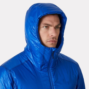 Custom OEM Hooded Puffer <b>Jacket</b> for <b>Men</b> with Front Customized Logo Work Multi Color Comfy Feel Heavy GSM Winter Ready - Product Image 4