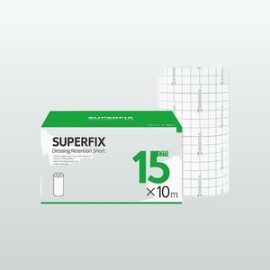 Superfix 15cm x 10m Bande adhésive non tissée pour fixation, pansement médical jetable, rouleau de pansement, fournitures médicales - Product Image 3