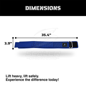 New Arrival High Quality Nylon Adjustable Lever <b>Belt</b> with Protection for Weightlifting and Powerlifting Sessions - Product Image 6