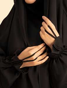 Vente en gros de Burqas, Niqabs, Hijabs carrés en Chiffon Bulle et Georgette, unis, pour femmes musulmanes, prix de gros, OEM bienvenu - Product Image 4