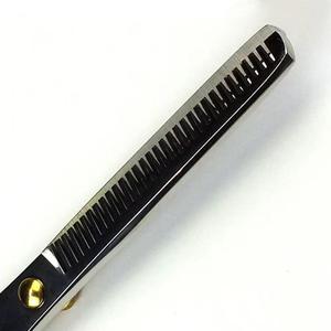 Tijeras de Adelgazamiento Quirúrgicas Morje, 28 Dientes, Acero Inoxidable, Punta Afilada, Mango Mediano, Para Diestros, Ligeras, Reutilizables, para Peluquería - Product Image 5