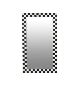 High Quality Mother of Pearl Inlay <b>Mirror</b> Frame Arabic Geometric Design Luxury Wall Decor for Modern Homes - Product Image 5