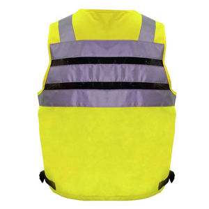 Gilet de sécurité personnalisé de haute qualité avec logo pour hommes, gilet de travail pour adultes, gilet de signalisation unisexe pour la construction - Product Image 3