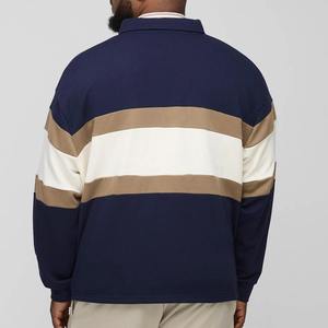Camisas Polo de Manga Larga para Hombre de Secado Rápido al por Mayor OEM, Personalizables con Cuello Camisero, Talla Grande, Estilo Rugby - Product Image 2