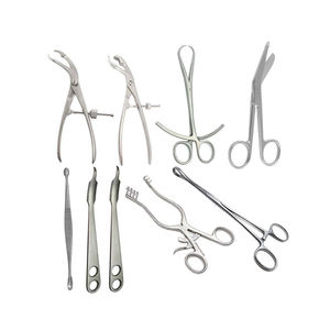 Ensemble d'instruments chirurgicaux en acier inoxydable, autoclavables, réutilisables, manuels, pour chirurgie osseuse, certifiés CE par Dentavex - Product Image 6