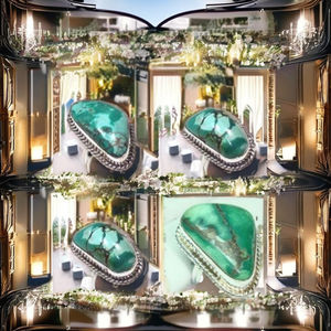 Turquoise 925 Sterling Silver Wholesale 925 Silver Rings Bijoux pour femmes Bagues de mariage pour femmes bagues d'éternité vermeil - Product Image 1