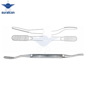 Lime à os Miller-Colburn, longueur 18 cm / 7 pouces, largeur 6 mm et 5 mm, instrument chirurgical à double extrémité pour le modelage osseux - Product Image 5
