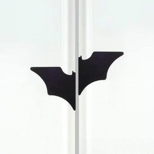 Poignées de porte en bois d'acacia faites à la main, noires, motif Batman, en bois naturel, pour tiroirs d'enfants, commodes, armoires et poignées de cuisine - Product Image 3