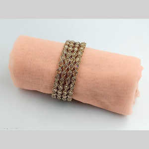 Conjunto de joyería fina chapada en oro 11151717LC _ 2,8 Incluye brazaletes de piedra de cristal - Product Image 1