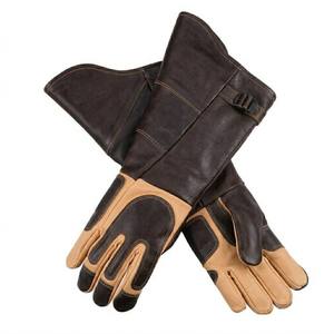 Guantes de Cuero Industriales para Soldadura MIG, Resistentes al Calor y al Fuego, con Puño Largo, Guantes de Protección de Seguridad, Estilo Europeo - Product Image 2
