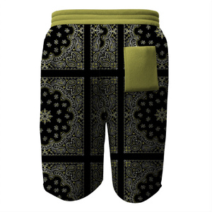 Pantalones Cortos de Playa para Hombre al por Mayor, Cintura Elástica, Transpirables, Estampados, Casuales, de Poliéster, con Bolsillos, Suministro a Granel, Estilo Urbano - Product Image 2