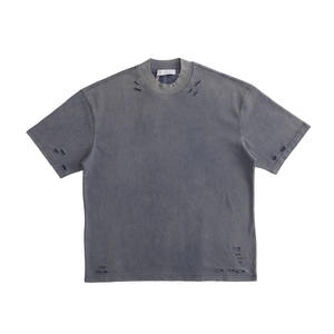 เสื้อยืดโอเวอร์ไซส์ลายซันเฟดสุดเทรนดี้ ผ้าฝ้าย 100% คุณภาพพรีเมียม สำหรับทุกเพศ เหมาะสำหรับใส่ลำลองหรือสตรีทแวร์ - Product Image 4