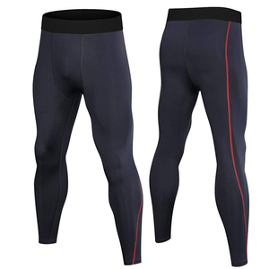 Custom Full Length <b>Thermal</b> Compression Pants <b>for</b> <b>Men</b> with <b>Thermal</b> Insulation Four Way Stretch Construction and Ergonomic Sports - Product Image 1