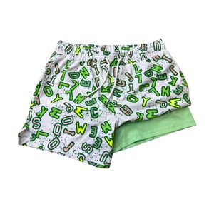 Shorts de plage décontractés pour hommes, taille mi-haute élastique en polyester, pour le surf et la natation, avec poche arrière, écologiques et personnalisables - Product Image 1