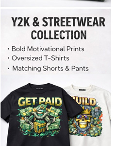 Ensemble T-shirt et short pour homme, style streetwear d'été, impression de logo personnalisée en gros, t-shirts graphiques surdimensionnés assortis, 100% coton - Product Image 2