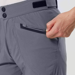 กางเกงขาสั้นจักรยานเสือภูเขาสำหรับผู้ชาย กางเกงมอเตอร์ครอสสำหรับกิจกรรมกลางแจ้ง ระบายอากาศ แห้งเร็ว ผลิตจากโพลีเอสเตอร์ 100% ความยาวปานกลาง เหมาะสำหรับวิ่ง ปั่นจักรยาน - Product Image 6