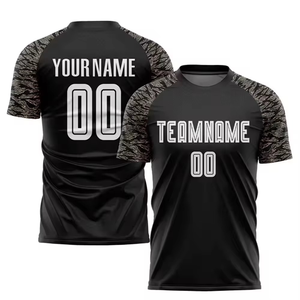 Ensemble d'uniformes de football personnalisés gris foncé pour hommes – Maillot et short respirants imprimés, tenue d'équipe personnalisée, séchage rapide, OEM ODM 100% - Product Image 4