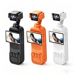 Nouvelle mini caméra portable 1080P 12MP avec grand angle de vue 270°, enregistrement en boucle, commande vocale, Type-C, pour étudiants, débutants, <span class=keywords><strong>création</strong></span> de contenu - Product Image 6